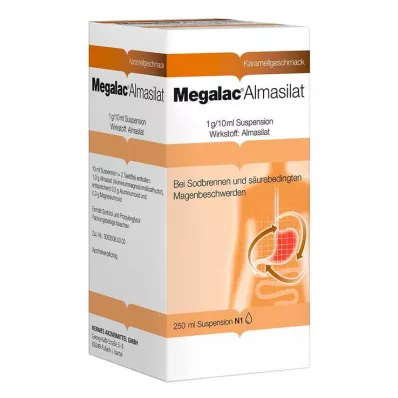 Megalac Almasilaat-suspensie, 250 ml Megalac Almasilaat-suspensie, 250 ml