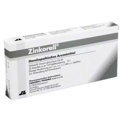 ZINKORELL Ampullen, 10X1 ml ZINKORELL Ampullen, 10X1 ml