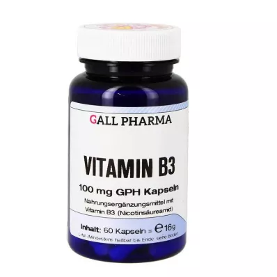 VITAMIN B3 100 mg GPH Capsules, 60 st VITAMIN B3 100 mg GPH Capsules, 60 st