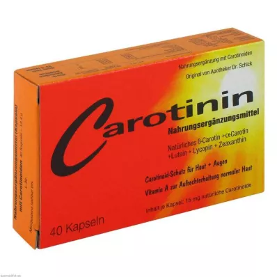 CAROTININ Capsules, 40 stuks CAROTININ Capsules, 40 stuks