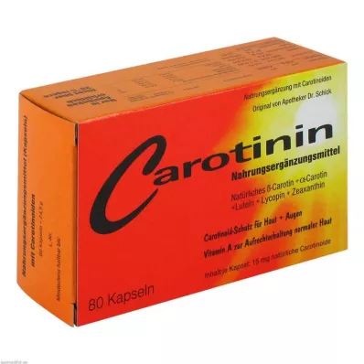 CAROTININ Capsules, 80 stuks CAROTININ Capsules, 80 stuks