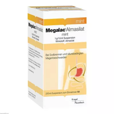 MEGALAC Almasilaat-muntsuspensie, 250 ml MEGALAC Almasilaat-muntsuspensie, 250 ml