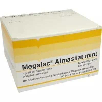 MEGALAC Almasilaat-muntsuspensie, 50X10 ml