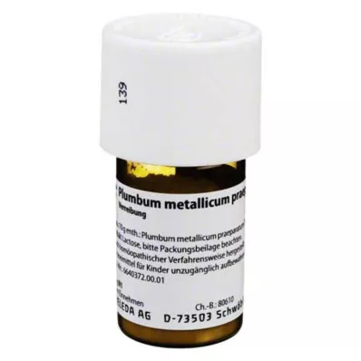 PLUMBUM METALLICUM praep. D 6 trituratie, 20 g PLUMBUM METALLICUM praep. D 6 trituratie, 20 g
