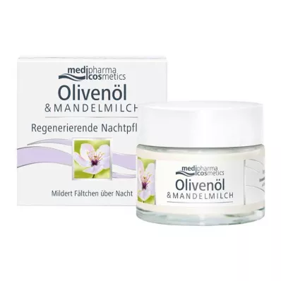 OLIVEN-MANDELMILCH regenererende nachtverzorging, 50 ml