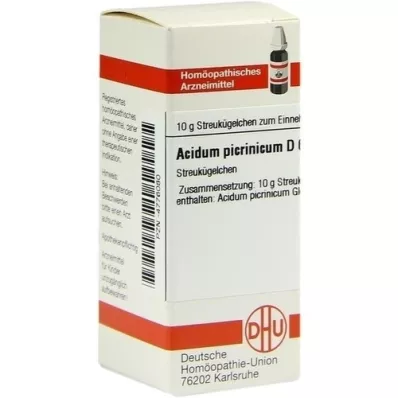 ACIDUM PICRINICUM D 6 bolletjes, 10 g