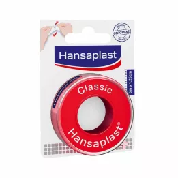 HANSAPLAST Klassiek fixatiepleister 1,25 cm x 5 m, 1 st
