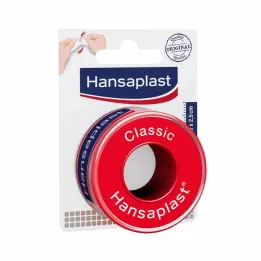 HANSAPLAST Klassiek fixatiepleister 2,5 cm x 5 m, 1 st