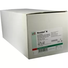 ROSIDAL K Verband 10 cmx5 m steriel enkel verpakt, 10 stuks