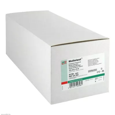 MOLLELAST Verband 10 cmx4 m steriel enkel verpakt, 20 stuks