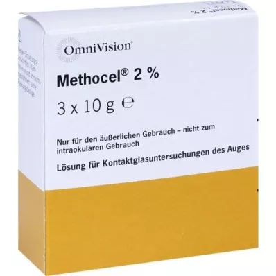 METHOCEL 2% oogdruppels, 3X10 g
