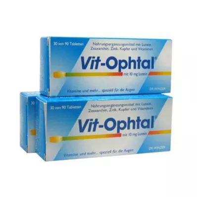 VIT OPHTAL met 10 mg luteïne tabletten, 90 stuks