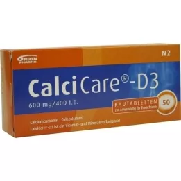 CALCICARE D3 kauwtabletten, 50 stuks