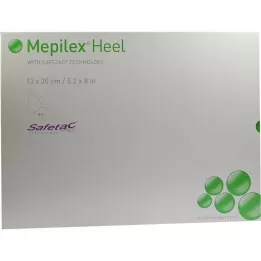 MEPILEX Hiel Schuimverband 13x20 cm steriel, 5 stuks
