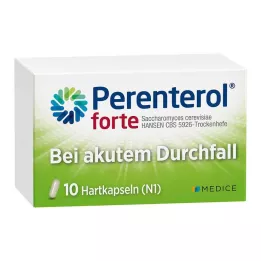 PERENTEROL forte 250 mg capsules, 10 st