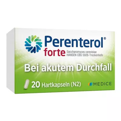 PERENTEROL forte 250 mg capsules, 20 st