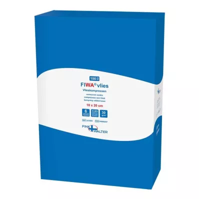 VLIESKOMPRESSEN 10x20 cm niet-steriel 6x, 100 stuks