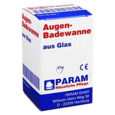 AUGENBADEWANNE gemaakt van glas, 1 stuk AUGENBADEWANNE gemaakt van glas, 1 stuk