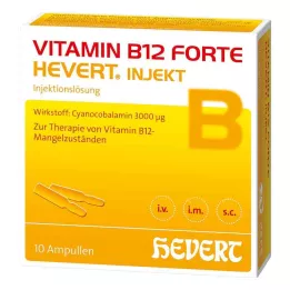 VITAMIN B12 HEVERT forte Inject Ampullen, 10X2 ml