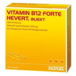 VITAMIN B12 HEVERT forte Inject Ampullen, 100X2 ml