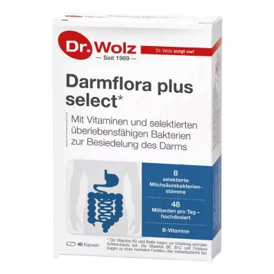DARMFLORA plus geselecteerde capsules, 40 stuks DARMFLORA plus geselecteerde capsules, 40 stuks