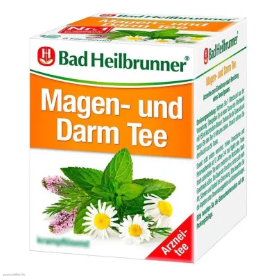BAD HEILBRUNNER Maag en Darm Thee N Filterzakje, 8X1.75 g BAD HEILBRUNNER Maag en Darm Thee N Filterzakje, 8X1.75 g