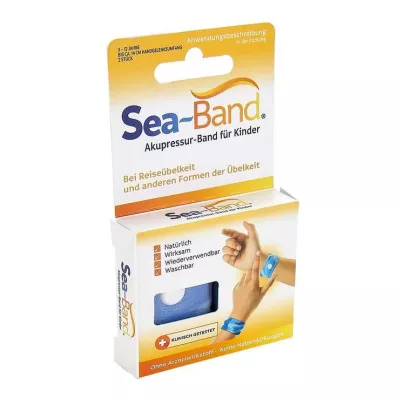 SEA-BAND Acupressuurband voor kinderen, 2 stuks SEA-BAND Acupressuurband voor kinderen, 2 stuks