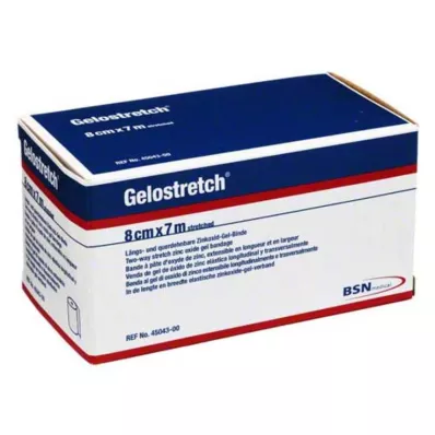 GELOSTRETCH Verband 8 cmx7 m, 1 stuk