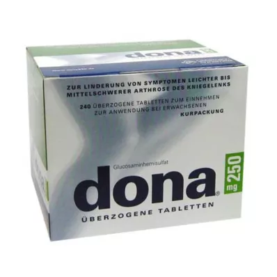 DONA 250 mg omhulde tabletten, 240 stuks