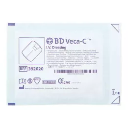 BD VECA-C Katheterfixatieverband 6x7,5 cm met venster, 1 st