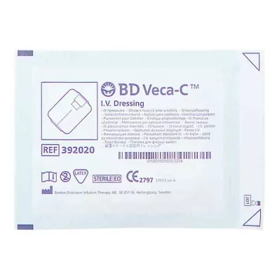 BD VECA-C Katheterfixatieverband 6x7,5 cm met venster, 1 st BD VECA-C Katheterfixatieverband 6x7,5 cm met venster, 1 st