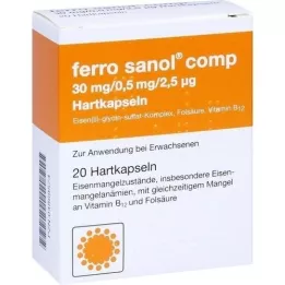 FERRO SANOL comp. Harde doppen.w.msr.overz.pellets, 20 st
