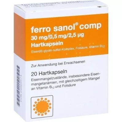 FERRO SANOL comp. Harde doppen.w.msr.overz.pellets, 20 st