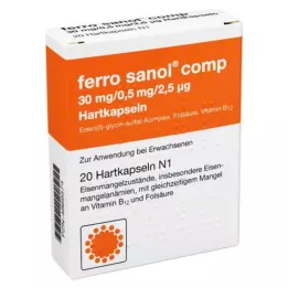 FERRO SANOL comp. Harde doppen.w.msr.overz.pellets, 20 st