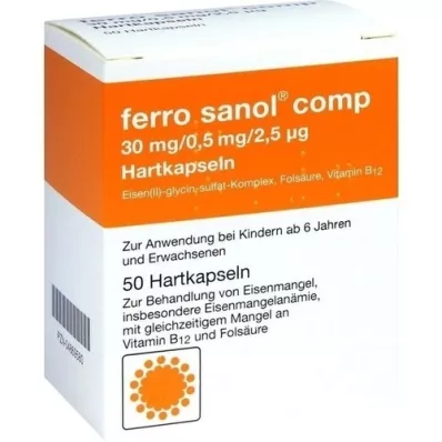 FERRO SANOL comp. Harde doppen.w.msr.overz.pellets, 50 st