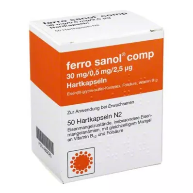 FERRO SANOL comp. Harde doppen.w.msr.overz.pellets, 50 st