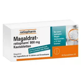 MAGALDRAT-ratiopharm 800 mg tabletten, 50 st
