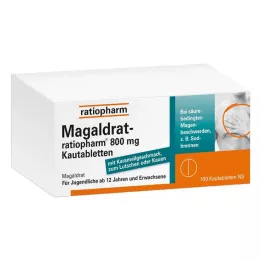 MAGALDRAT-ratiopharm 800 mg tabletten, 100 st