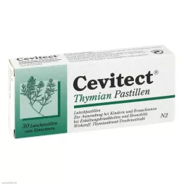 CEVITECT Tijm pastilles, 30 stuks