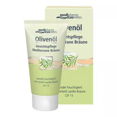 OLIVENÖL GESICHTSPFLEGE mediterrane bruiningscrème, 50 ml OLIVENÖL GESICHTSPFLEGE mediterrane bruiningscrème, 50 ml