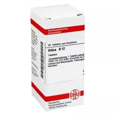 URTICA D 12 tabletten, 80 stuks