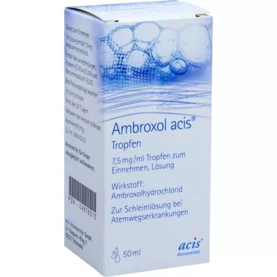 AMBROXOL acis druppels, 50 ml