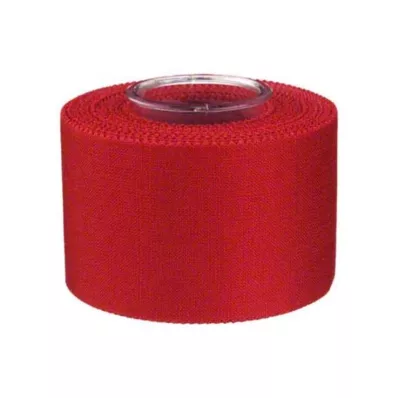 TAPE-Verband 3,8 cmx10 m rood, 1 st TAPE-Verband 3,8 cmx10 m rood, 1 st