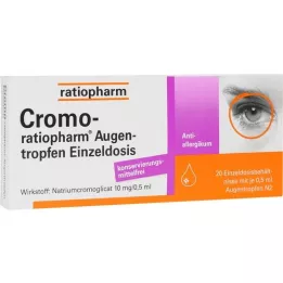 CROMO-RATIOPHARM Oogdruppels enkelvoudige dosis, 20X0,5 ml