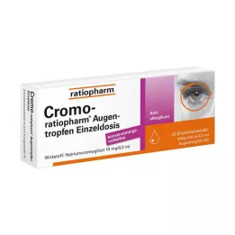 CROMO-RATIOPHARM Oogdruppels enkelvoudige dosis, 20X0,5 ml