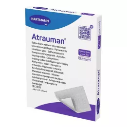 ATRAUMAN 5x5 cm steriele kompressen, 10 stuks