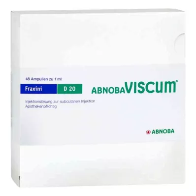 ABNOBAVISCUM Fraxini D 20 Ampullen, 48 stuks ABNOBAVISCUM Fraxini D 20 Ampullen, 48 stuks