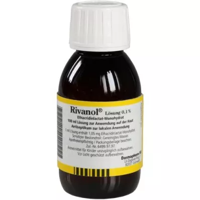 RIVANOL Oplossing 0,1%, 100 ml