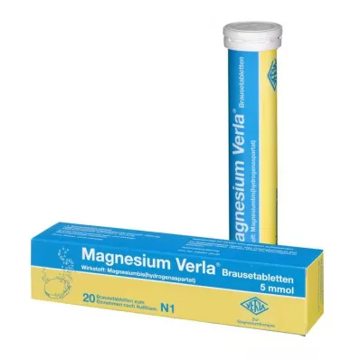 MAGNESIUM VERLA Bruistabletten, 20 stuks MAGNESIUM VERLA Bruistabletten, 20 stuks