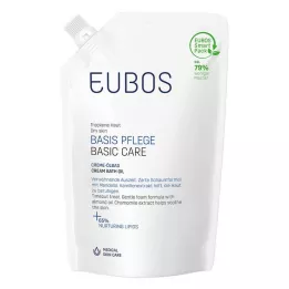 EUBOS CREME Oliebad navulling, 400 ml